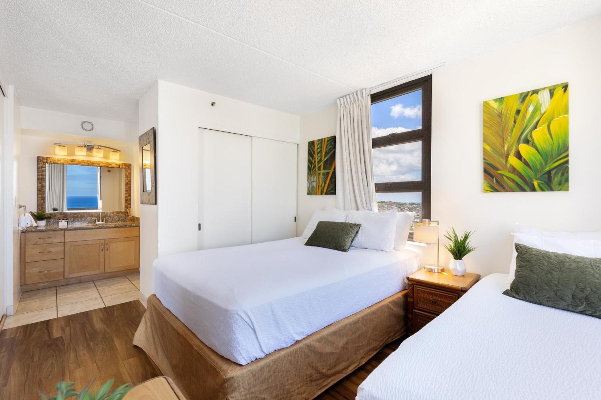 Beautifully Renovated 32Nd Floor Deluxe Ocean View Waikiki Condo Condo Honolulu Esterno foto